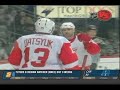 Nick Lidstrom HURT - Downey vs. Laperriere - Avs vs. Wings