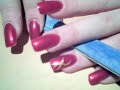 Long red nails 01