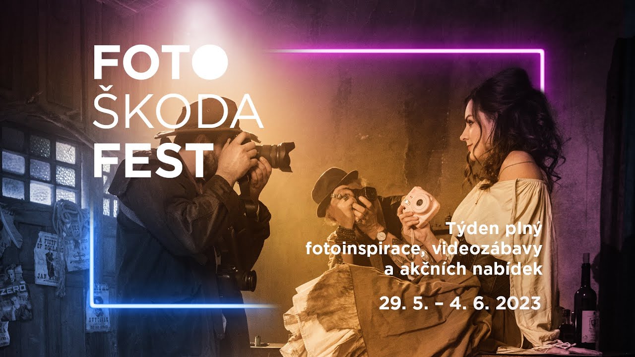YouTube video - FotoŠkoda FEST - Staňte se Švýcarákem!  29. 5. - 4. 6. 2023