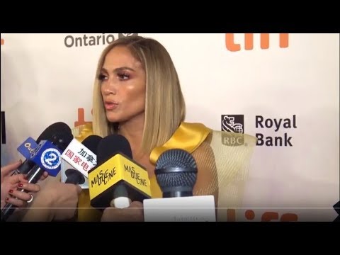 Jennifer Lopez and HUSTLERS 2019 Interview at Tiff