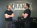 Ryan Mendez of Yellowcard at Krank Amps factory PART 2