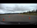 Chris Schmich #120 (Time Only - Afternoon) Mitsubishi EVO8 @ NWR SCCA Autocross 2011 Event 4 - run 3