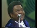 fats domino, elvis presley, johnny hallyday, celine dion & louis armstrong in blueberry hill