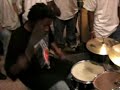 Newark N J gospel musician shed trav drum solo Newark N J gospel musician shed trav drum solo