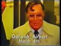 Bill Haley arriving in England 1979