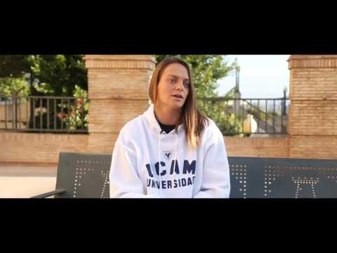 Jennifer Pareja comparte su experiencia en la UCAM Jennifer Pareja comparte su experiencia en la UCAM