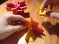 Origami octahedral cross by Tung Ken Lam