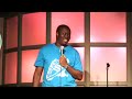 Arthur doing a guest spot at a comedy club. Contact: artsimeon@hotmail.com facebook.com/bishopcomedy twitter.com/bishopcomedy