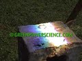 51\"X39\" LINEAR CLEAR FRESNEL LENS SUN COLLECTOR SOLAR POWER