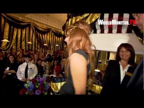 Lady Gaga Fame Fragrance launch party at Harrods in London, England