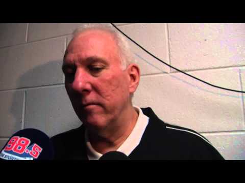 Popovich - Gregg Popovich praised Rajon Rondo and compared Kevin Garnett and Tim Duncan before the Spurs face the Boston Celtics. Filmed and produced by Lucas Parolin o...