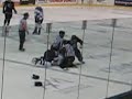 AHL Falcons Colin McDonald vs Sharks Brad Staubitz AHL Falcons Colin McDonald vs Sharks Brad Staubitz