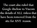 viacom vs  google