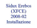 Sidux Erebos 2008.02 (XFCE) - Installazione