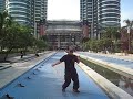 Grandmaster Jerson Tortal Jr. shows  Dekiti Tirsia Siradas orms in front of the Petronas Towers, Kuala Lumpur, MalaysiaJoin our group at http://sports.groups.yahoo.com/group/dekiti-tirsia-siradas/