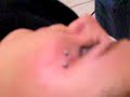 mon piercing tant attendu au coin de l'oeil...