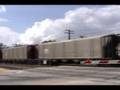 BNSF ES44AC 6010 leads a westbound empty coal train through Westmont, IL. Inside the car shot. Please rate and comment!