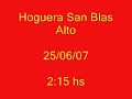 crema hoguera san blas alto hogueras 2007