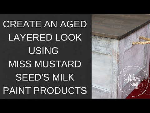 how to milk paint
