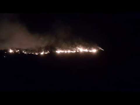 Incendio a Ortano, Elba