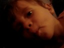 sayana fait des grimaces