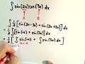 Trigonometric Integrals - Part 5 of 6 Trigonometric Integrals - Part 5 of 6