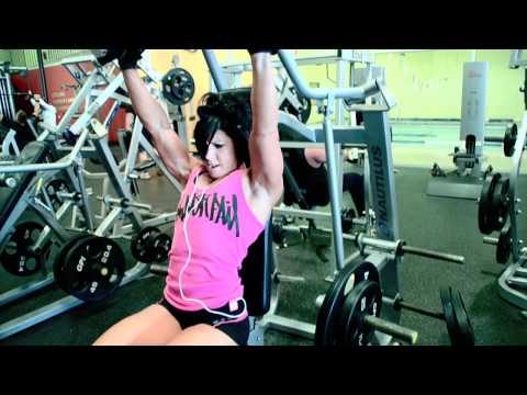 delts - MURDERING DELTS!! lol. My husband Rob does all my video editing and today we decided to throw him in the video. :) This was a pretty typical delt workout. BU...