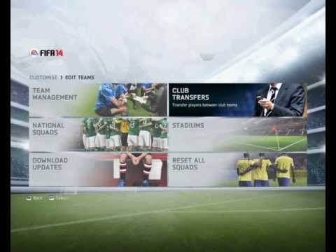 how to update fifa 14 xbox 360