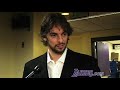 Pau Gasol Interview Following Barcelona Pre-Season Game