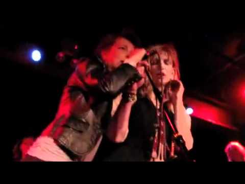 hole - Hole reunites after 15 yrs. at the after party for the release of rockumentary Hit So Hard. (pattydoc.com) based on drummer Patty Schemel who played with pas...