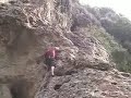 rock climbing
