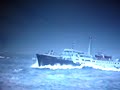 Hurtigruten Lofoten in stormy seas at Vestfjorden - part 2