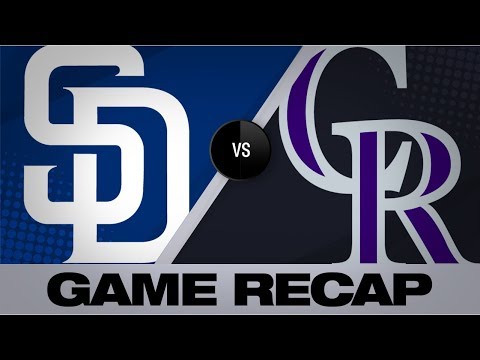 Video: McMahon, Fuentes rake in 10-5 win | Padres-Rockies Game Highlights 9/15/19