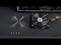 Fortress FT01 PC case with positive air pressure part 2