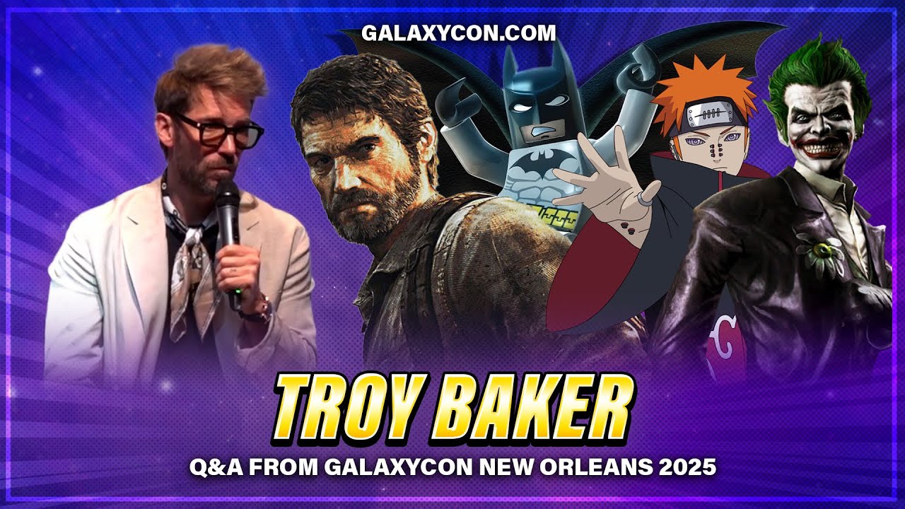 Troy Baker Q&A | GalaxyCon New Orleans 2025 - YouTube