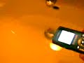 Samsung M110 under water test