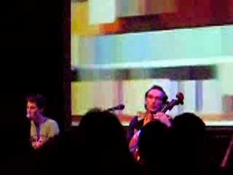 The Books -  Live - cover of Nick Drakes Cello Song