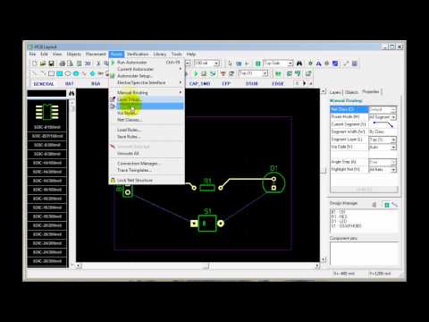 how to draw pcb layout