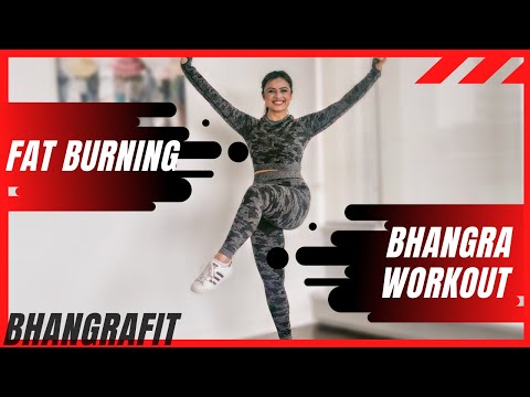 Bhangra Workout At Home | 24 Minutes Fat Burning Cardio | BhangraFit | DJ Frenzy | Love Friday Mix