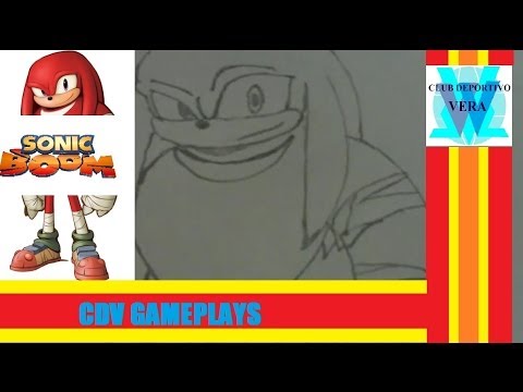 how to draw knuckles from sonic boom