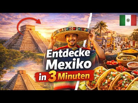 Entdecke Mexiko in nur wenigen Minuten! 🇲🇽