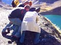 rolling a big stone
