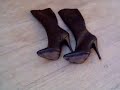 high heel boots