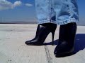 high heel boots