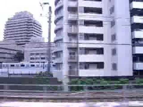京王線9000系快速新宿行に乗る