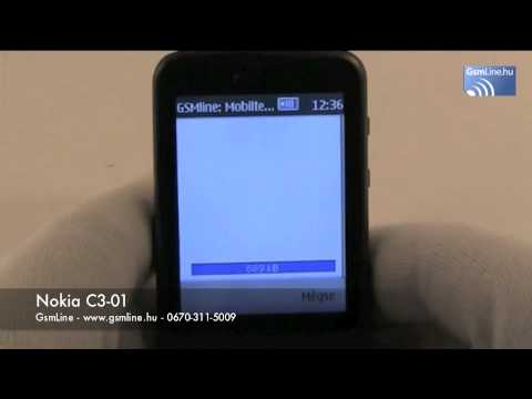 Nokia C3-01 Touch and Type teszt vide�