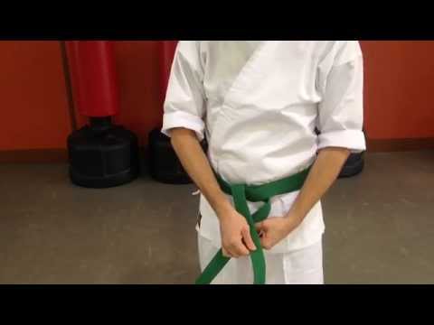 how to tie a gee belt