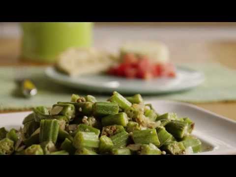Vegetarian Recipes - How to Make Indian-Style Okra