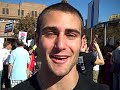 Blake Riley at Join the Impact protest