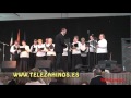 actuacion coral de mayores de jerez de los caballeros dia de la comunidad en zahinos 2012.